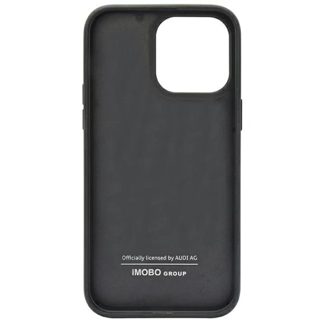 Чохол Audi Carbon Fiber Stripe для iPhone 14 Pro Max Black (AUS-TPUPCIP14PM-R8/D1-BK)