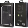 Чехол Audi Carbon Fiber для iPhone 14 Pro Max Black (AU-TPUPCIP14PM-R8/D2-BK)