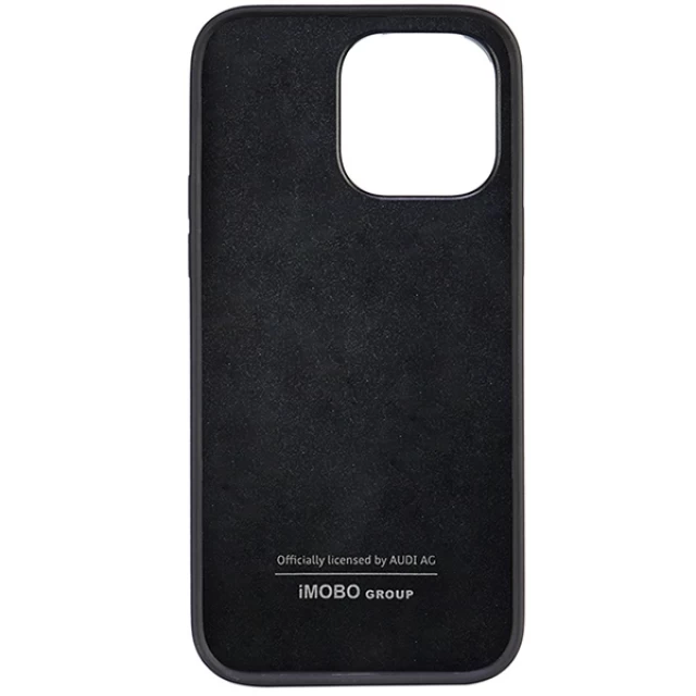 Чехол Audi Synthetic Leather для iPhone 14 Pro Max Black (AU-TPUPCIP14PM-TT/D1-BK)