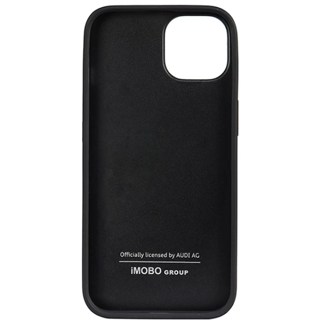 Чохол Audi Genuine Leather для iPhone 14 Black (AU-TPUPCIP14-Q8/D1-BK)