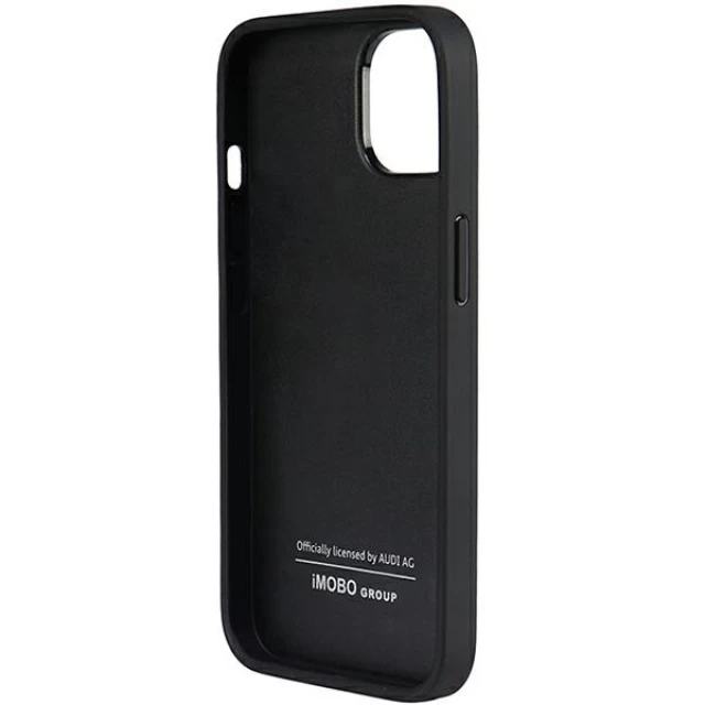 Чохол Audi Genuine Leather для iPhone 14 Black (AU-TPUPCIP14-Q8/D1-BK)