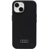 Чехол Audi Silicone Case для iPhone 15 Black (AU-LSRIP15-Q3/D1-BK)