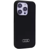 Чехол Audi Silicone Case для iPhone 15 Pro Black (AU-LSRIP15P-Q3/D1-BK)