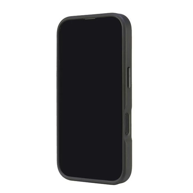 Чехол Audi Synthetic Leather для iPhone 16 Black with MagSafe (AU-TPUPCMIP16-GT/D3-BK)