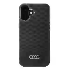 Чехол Audi IML Stitching Pattern для iPhone 16 Plus Black with MagSafe (AU-IMLMIP16M-Q5/D3-BK)