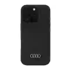 Чехол Audi Silicone Case для iPhone 16 Pro Black (AU-LSRIP16P-Q3/D1-BK)