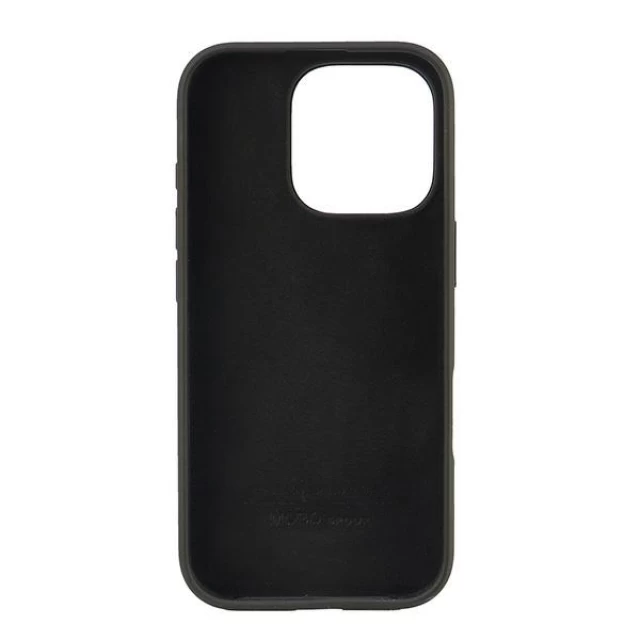 Чохол Audi Silicone Case для iPhone 16 Pro Black (AU-LSRIP16P-Q3/D1-BK)