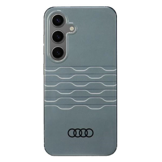 Чехол Audi IML для Samsung Galaxy S24 (S921) Grey (AU-IMLS24-A6/D3-GY)