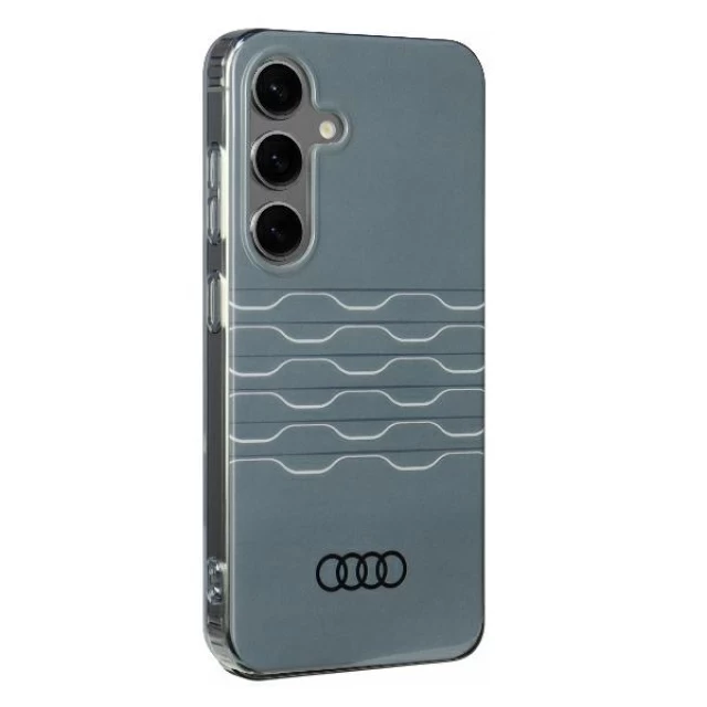 Чехол Audi IML для Samsung Galaxy S24 (S921) Grey (AU-IMLS24-A6/D3-GY)