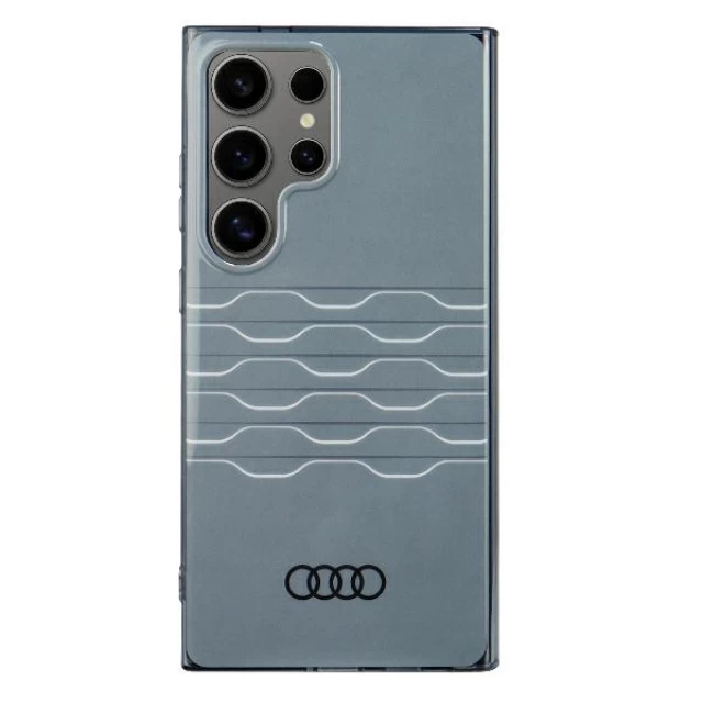 Чехол Audi IML для Samsung Galaxy S24 Ultra (S928) Grey (AU-IMLS24U-A6/D3-GY)