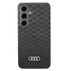 Чохол Audi IML Pattern для Samsung Galaxy S24 (S921) Black with MagSafe (AU-IMLMS24-Q5/D3-BK)
