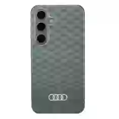 Чохол Audi IML Pattern для Samsung Galaxy S24 (S921) Grey with MagSafe (AU-IMLMS24-Q5/D3-GY)