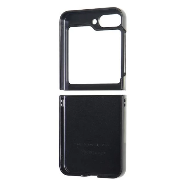 Чохол Audi Synthetic Leather для Samsung Galaxy Flip6 (F741) Black with MagSafe (AU-TPUPCFlip6-Q5/D1-BK)