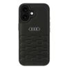 Чехол Audi GT Synthetic Leather для iPhone 16 Black (AU-TPUPCIP16-GT/D2-BK)