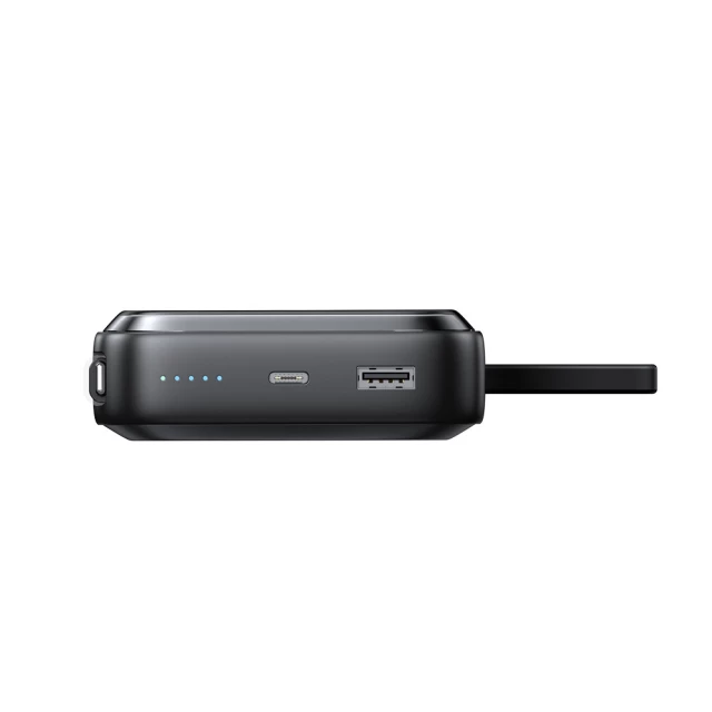 Портативное зарядное устройство Joyroom Icy Series 10000 mAh 22.5W Black with USB-C Cable (JR-L006)