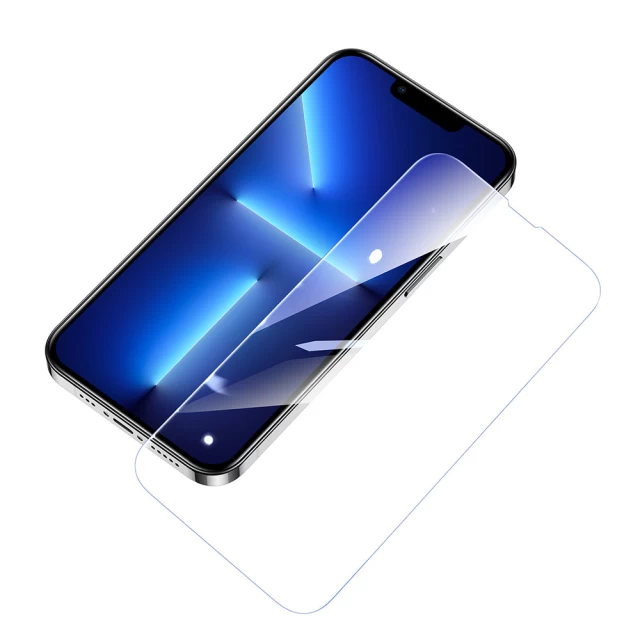 Захисне скло Joyroom Knight 2.5D Full Screen Tempered Glass для iPhone 14 Pro (JR-DH02)