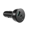 Автомобільний зарядний пристрій Joyroom Quick Charge 2xUSB-C/USB-A 70W Black (JR-CL26)