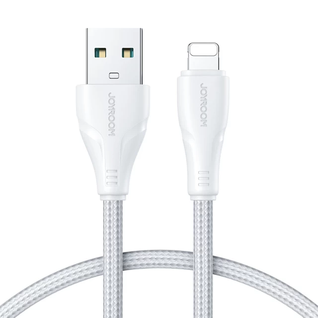 Кабель Joyroom USB-A to Lightning 0.25m White (S-UL012A11W1)