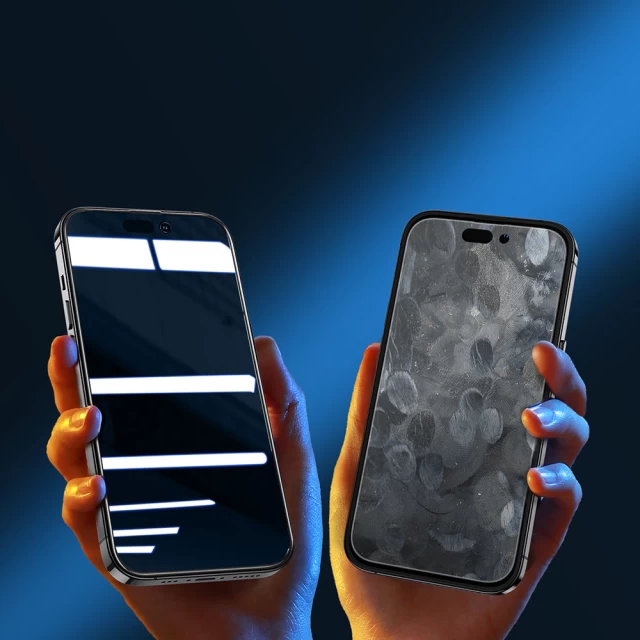 Захисне скло Joyroom Knight 2.5D Anti-Spy Tempered Glass для iPhone 14 Pro Dark Transparent (JR-P02)