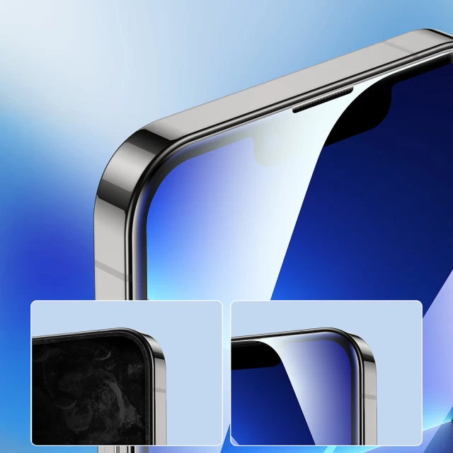 Защитное стекло Joyroom Knight 2.5D Full Screen Tempered Glass для iPhone 14 Pro Max Black (JR-H04)