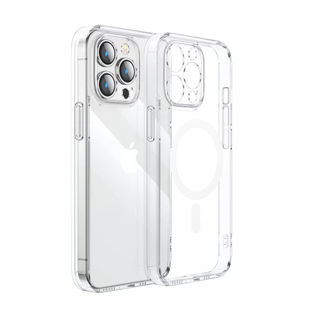 Чохол Joyroom 14D Magnetic Case для iPhone 14 Pro Max Clear with MagSafe (JR-14D8)