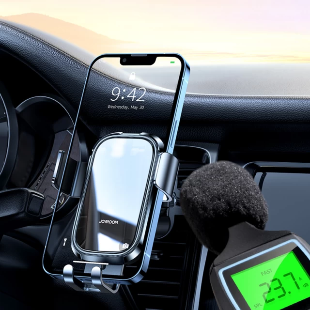 Автодержатель Joyroom Gravity Car Phone Holder Grey (JR-ZS310-vent)