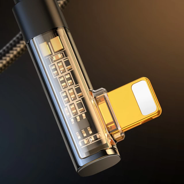 Кабель Joyroom Angled Fast Charging USB-A to Lightning 1.2m Black (S-UL012A6)