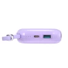 Портативное зарядное устройство Joyroom Jelly Series 10000 mAh 22.5W Purple with Lightning Cable (JR-L003P)