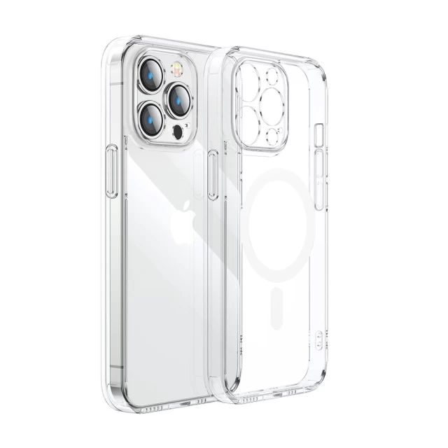 Чехол Joyroom 14D Magnetic Case для iPhone 14 Plus Clear with MagSafe (JR-14D7)