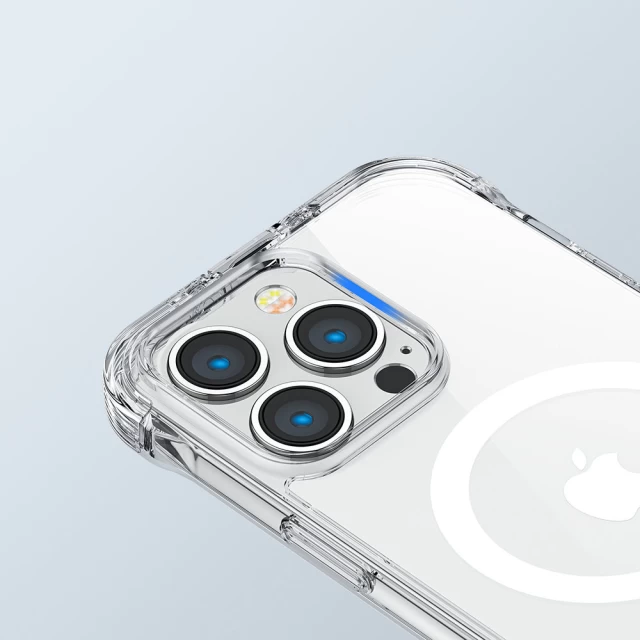 Чохол Joyroom Magnetic Defender для iPhone 14 Plus Transparent with MagSafe (6956116730598)