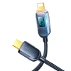 Кабель Joyroom Surpass Series Digital Display Fast Charging USB-C to Lightning 20W 1.2m Black (S-CL020A4)