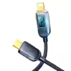 Кабель Joyroom Surpass Series Digital Display Fast Charging USB-C to Lightning 20W 1.2m Black (S-CL020A4)