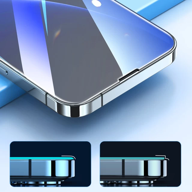 Защитное стекло Joyroom Easy Fit с монтажным комплектом для iPhone 14 Pro Max (JR-DH12)