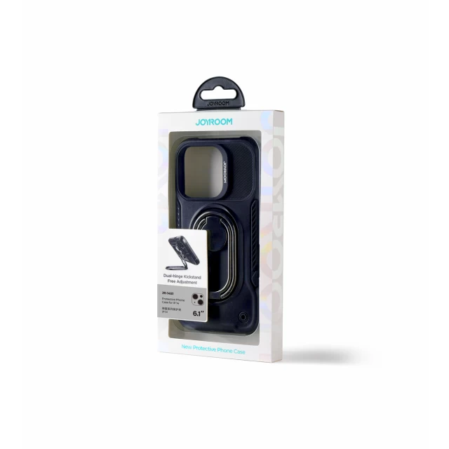 Чехол Joyroom Dual Hinge для iPhone 14 Black (JR-14S1)