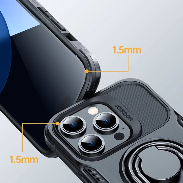 Чохол Joyroom Dual Hinge для iPhone 14 Pro Max Black (JR-14S1)