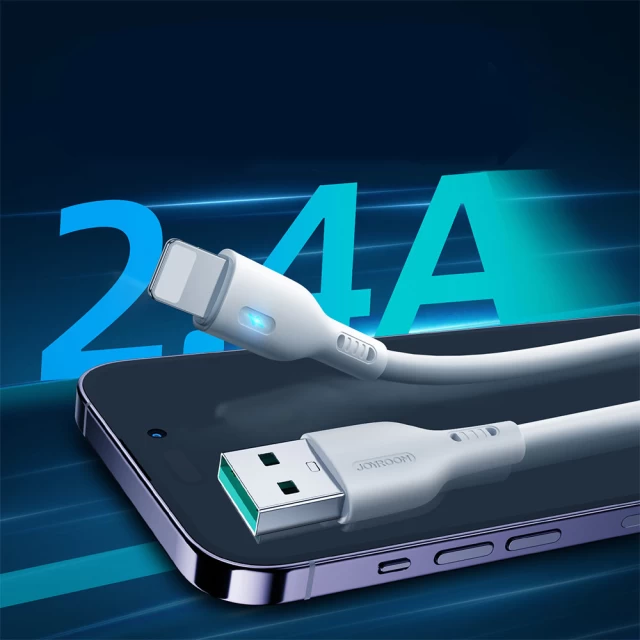 Кабель Joyroom USB-A to Lightning 2m White (S-UL012A13W2)