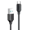 Кабель Joyroom USB-A to USB-C 3A 0.25m Black (S-UC027A9-BK-0.25)