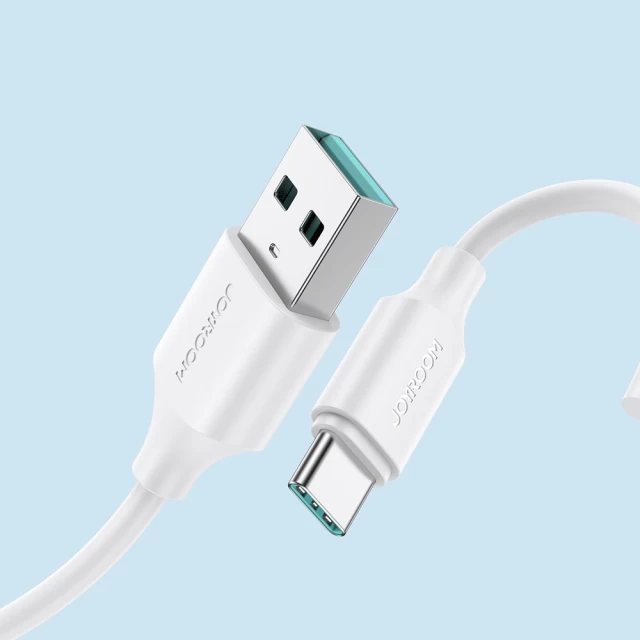Кабель Joyroom USB-A to USB-C 3A 0.25m White (S-UC027A9-WH-0.25)