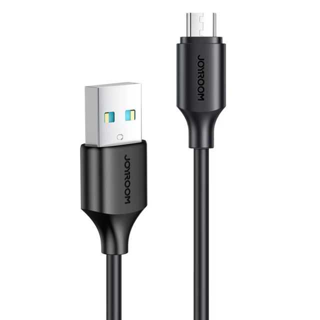 Кабель Joyroom USB-A to micro USB 2.4A 0.25m Black (S-UM018A9-BK-0.25)