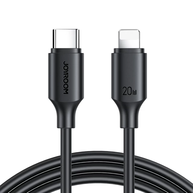 Кабель Joyroom USB-C to Lightning 20W 1m Black (S-CL020A9-BK-1)