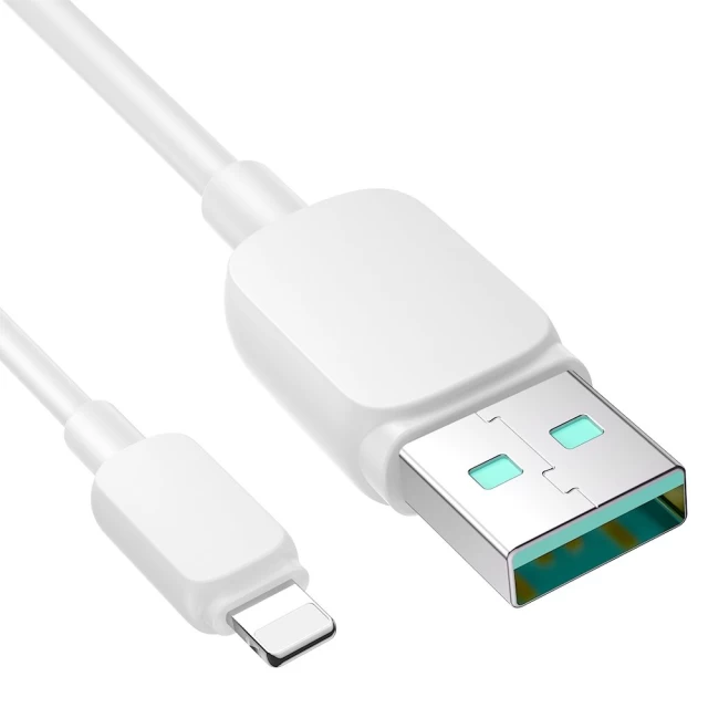 Кабель Joyroom Color Series USB-A to Lightning 1.2m White (S-AL012A141W)