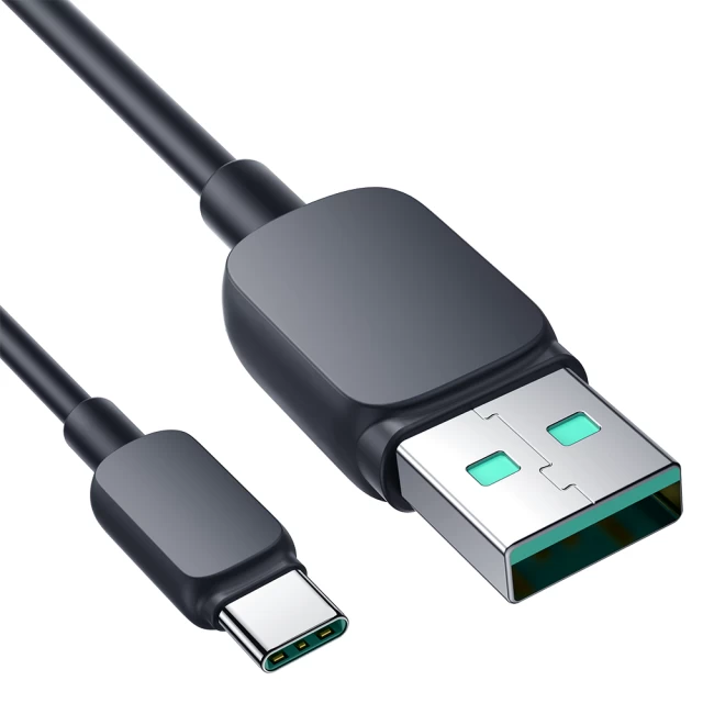 Кабель Joyroom Color Series USB-A to USB-C 2m Black (S-AC027A14B)