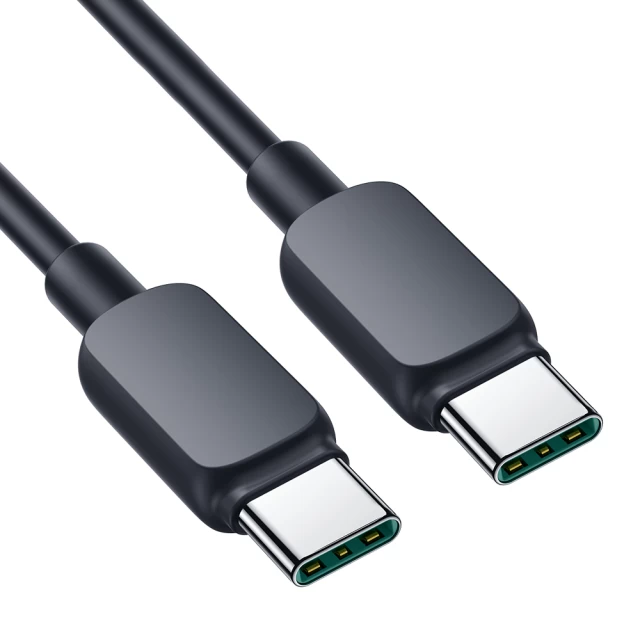 Кабель Joyroom Color Series USB-C to USB-C 1.2m 100W Black (S-CC100A141B)