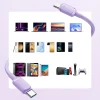 Кабель Joyroom Color Series USB-C to USB-C 1.2m 100W Purple (S-CC100A141P)