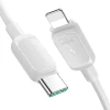Кабель Joyroom Color Series USB-C to Lightning 1.2m 20W White (S-CL020A111W)