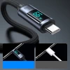 Кабель Joyroom Prism Series Digital Display USB-C to USB-A 1.2m 66W Black (S-AC066A16)