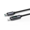 Кабель Joyroom Prism Series Digital Display USB-C to Lightning 1.2m 20W Black (S-CL020A16)