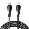 Кабель Joyroom Pioneer Series SA31-CL3 USB-C to Lighting 30W 1.2m Black (6956116759445)