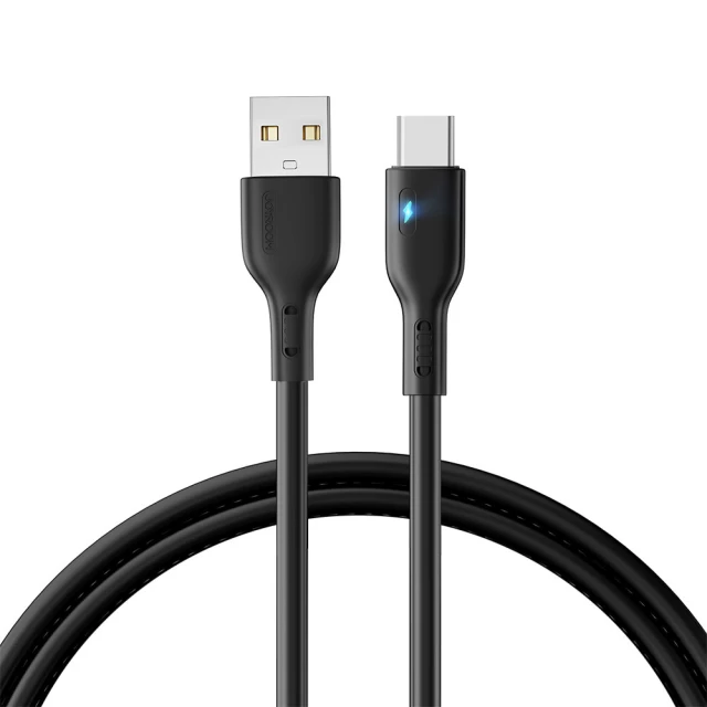 Кабель Joyroom USB-A to USB-C 1.2m Black (S-UC027A13B1)