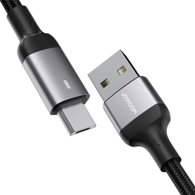 Кабель Joyroom Fast Charging USB-A to Micro-USB 1.2m Black (S-UM018A10B)